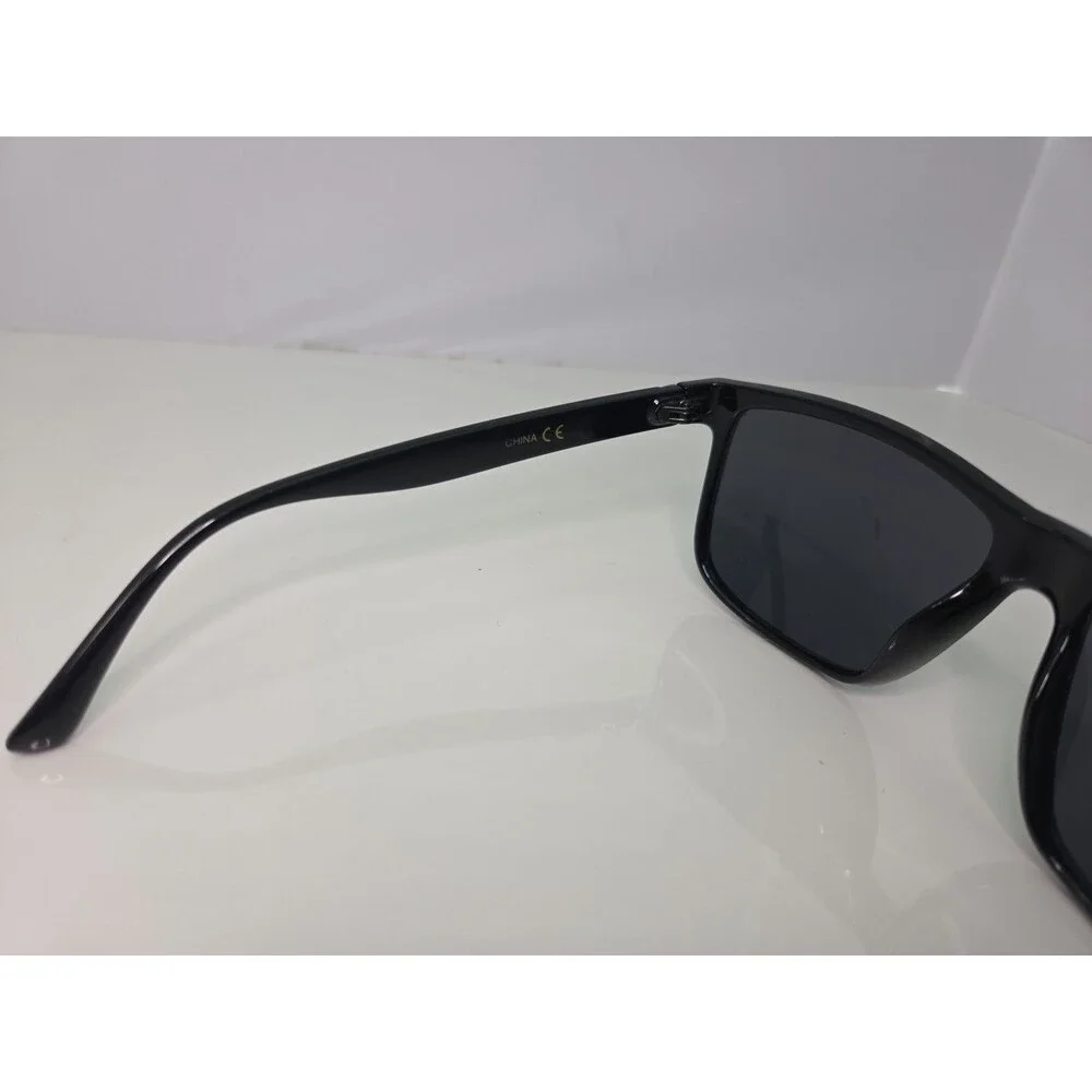 Locs Sunglasses Black Frame Smoke Tint Lens 8LOC91055-BK